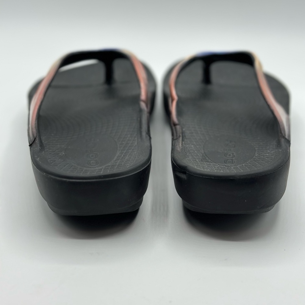 OOFOS Women's OOLALA LUXE SANDAL | HORIZON Size 9 - Picture 5 of 7